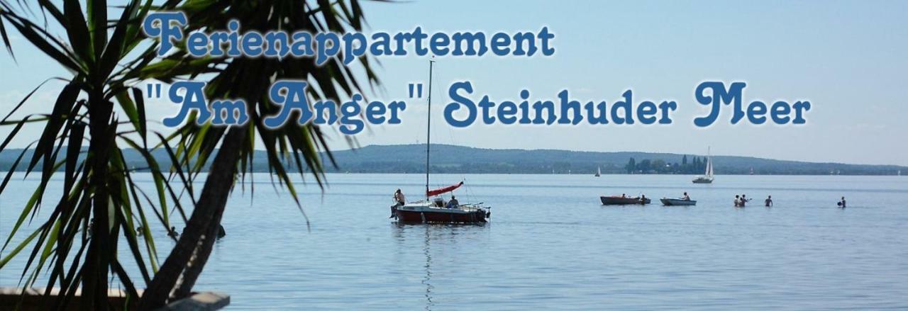 Appartement Am Anger Steinhude Dış mekan fotoğraf